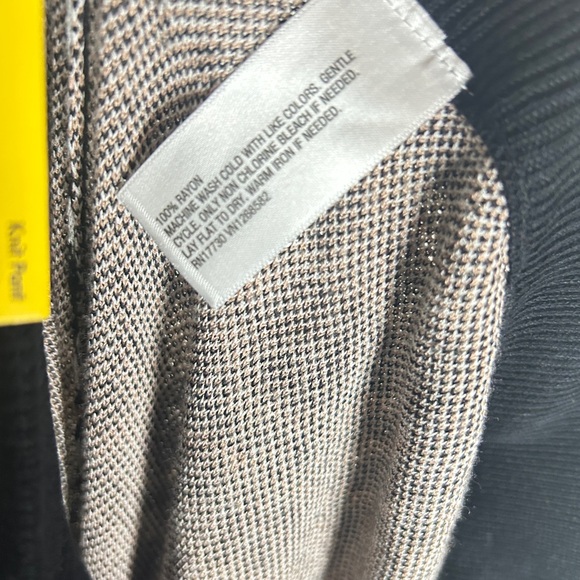 Diane Von Furstenburg | Target Poppy Flare Size XS Knit Pants Pull On New W/Tag - Picture 8 of 8